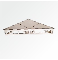 Unterbau-Bausatz für Modelleisenbahn 50x50 cm – Eckmodul 90°