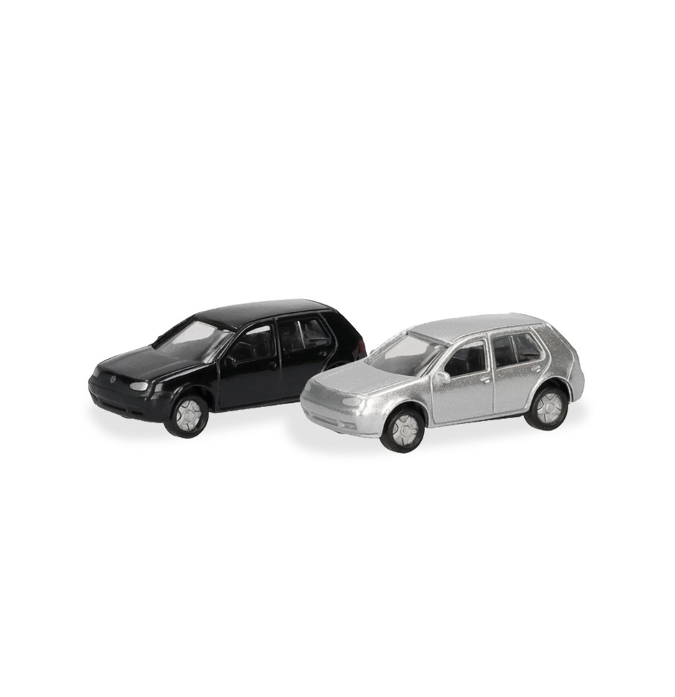 VW Golf IV schwarz/silber