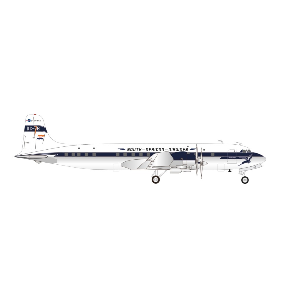 DC-7B South African Airways