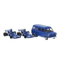 Set " Tyrrell"  mit 2 Tyrrell 006 und 1 Ford Transit