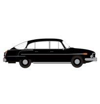Tatra 603-2 černá