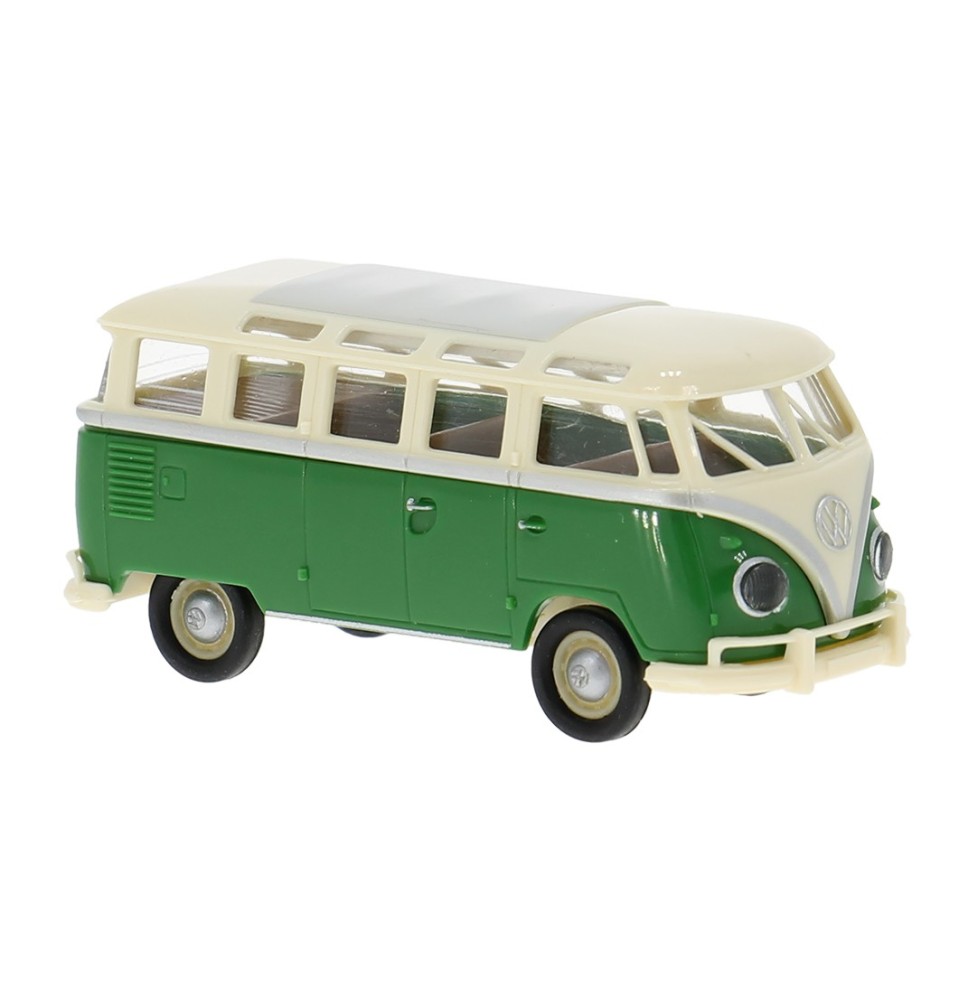 VW T1b Samba in hellbeige-grün