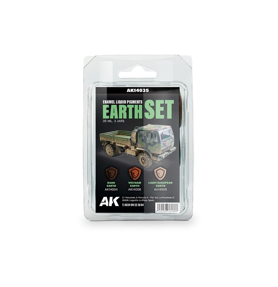 EARTH SET - Liquid Pigment