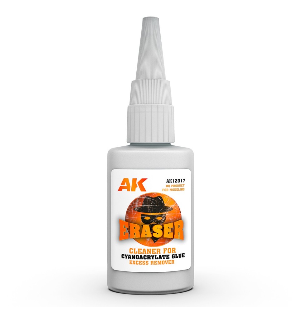 ERASER FOR CYANOACRYLATE