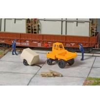 Waran mit Kompressoranhänger