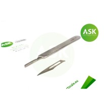 ASK Skalpell mit 3er-Pack Klingen Nr. 11