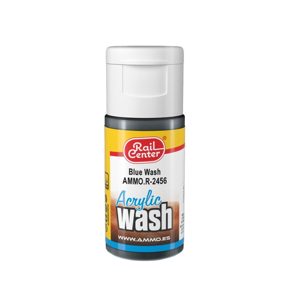 RAIL CENTER Blue Wash