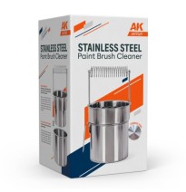 STAINLESS STEEL PAINT BRUSH CLEANER