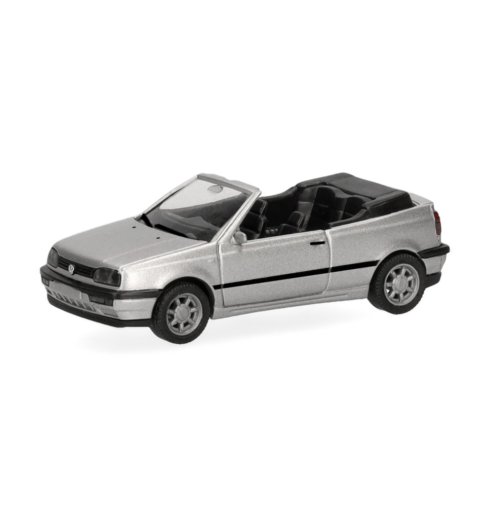VW Golf III Cabrio titansilber