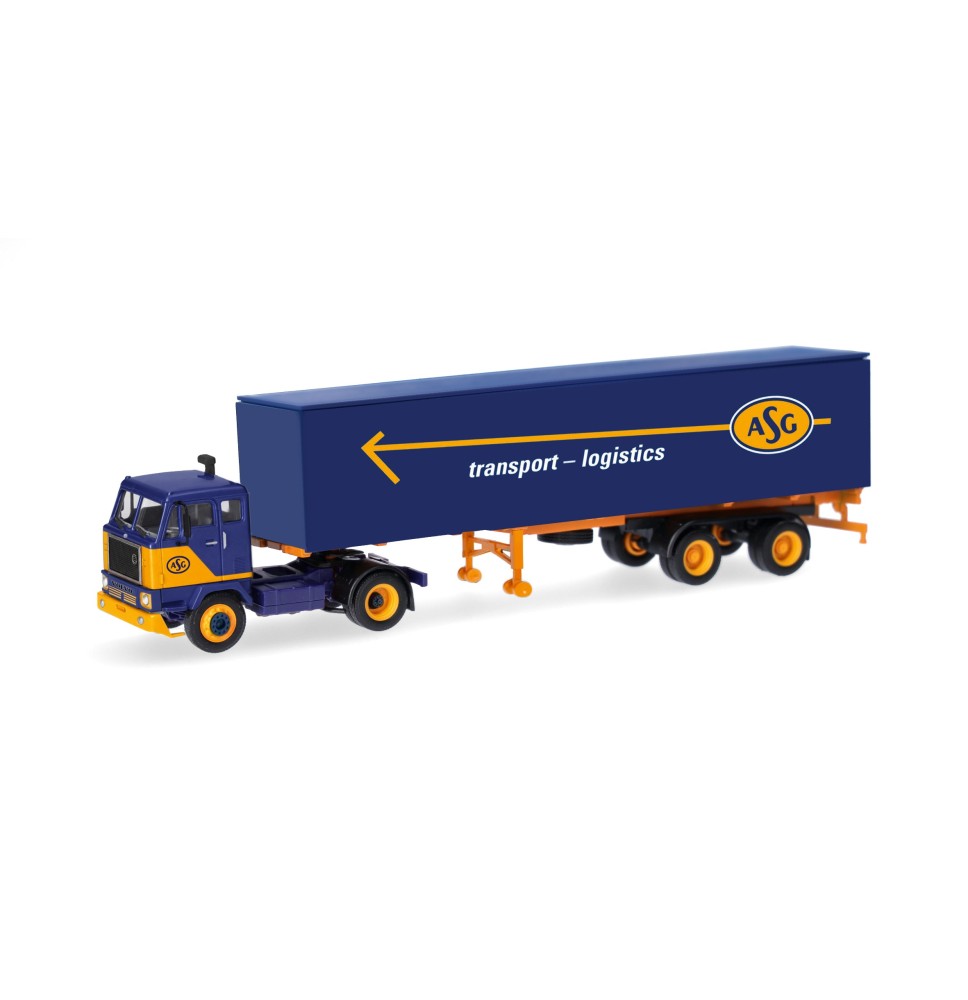 Volvo F88 Koffer-Sattelzug ASG