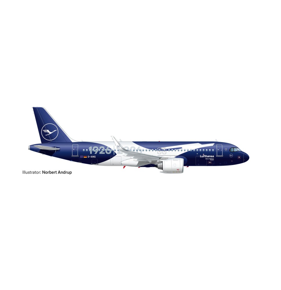 A320neo Lufthansa 100 Jahre