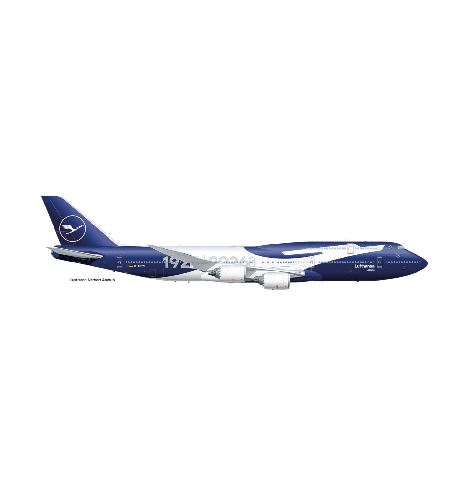 B747-8 Lufthansa 100 Jahre