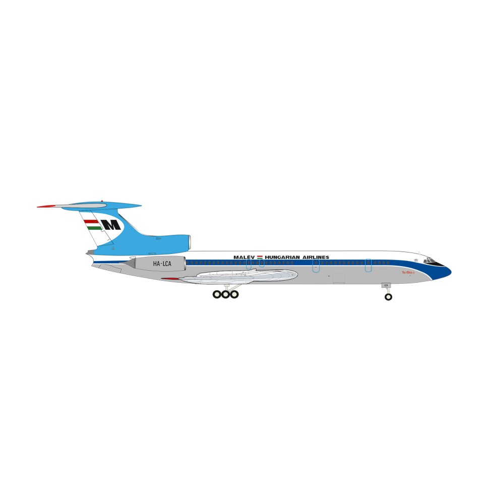 TU-154B2 Malév Hungarian Airl.