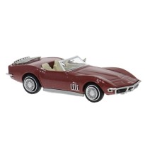 Chevrolet Corvette C3 dunkelrot met.
