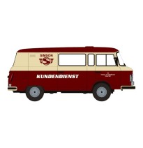 Barkas B1000 Halbbus "Simson Kundendienst"