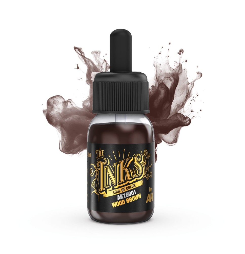 THE INKS - WOOD BROWN