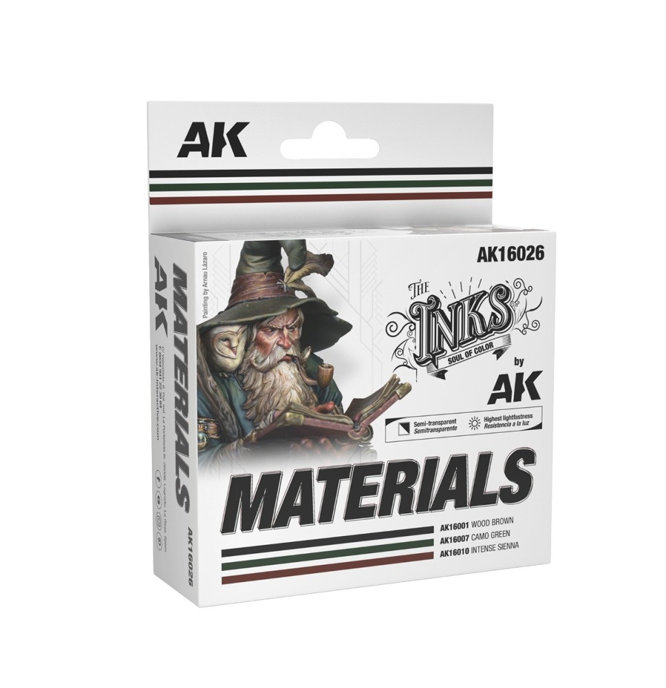 THE INKS - MATERIALS COLORS SET
