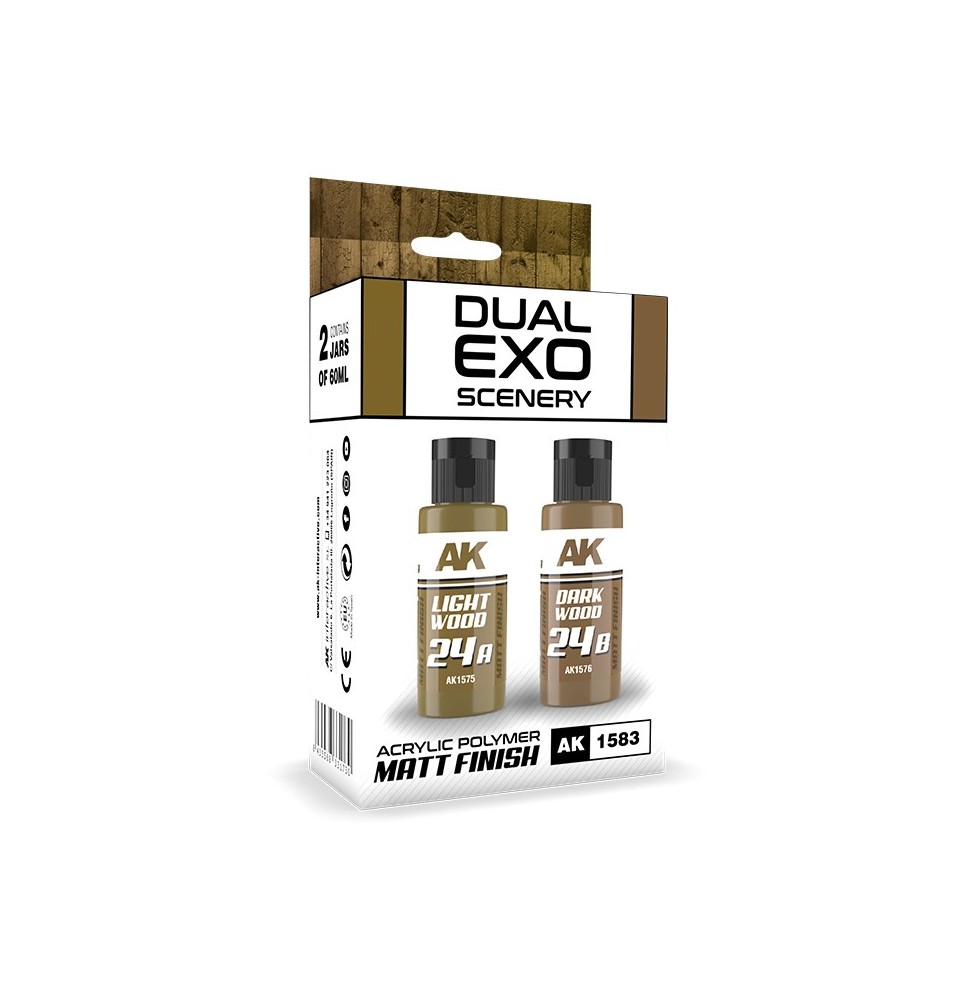 LIGHT WOOD & DARK WOOD DUAL EXO Set 24