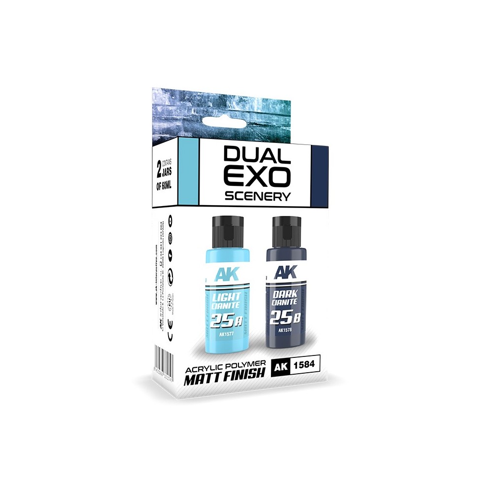 LIGHT CIANITE & DARK CIANITE DUAL EXO Set 25