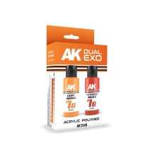 LIGHT BROWN & ASTEROID BROWN DUAL EXO Set 7