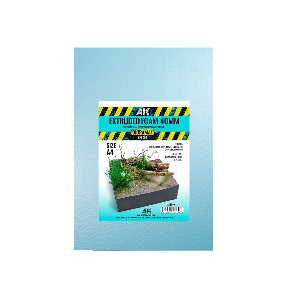 Extruded foam 40 mm