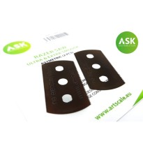 ASK Ersatz-Sägeblätter für Resin-Säge 70/43 Zähne – 2 Stück