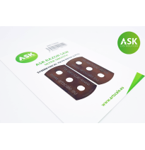 ASK Ersatz-Sägeblätter für Resin-Säge 70/70 Zähne – 2 Stück