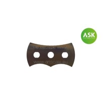 ASK Ersatz-Sägeblatt „Batman“ für Resin-Säge 70/35/35 Zähne - 1 Stück