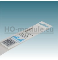 Messing C-Profil 1x1