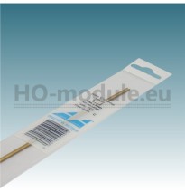 Messing C-Profil 1x3x1mm