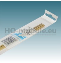 Messing Vierkantrohr 2