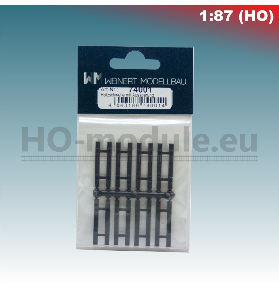 Holzschwellen Mein Gleis NEM