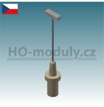 Parklampen IV – eckig beidseitig