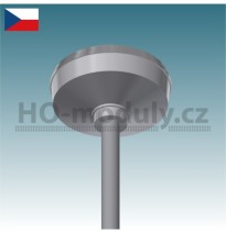 Parklampen I – zylindrisches Plexiglas