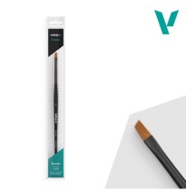 Vallejo Blender Flat Angled Synthetic Brush Small