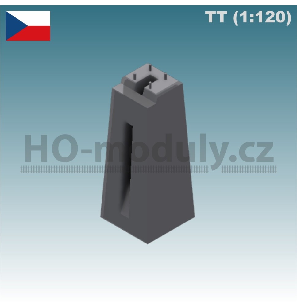 Betonsockel für Zwergsignal