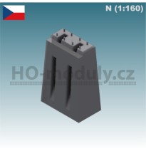 Betonsockel für Zwergsignal