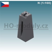 Betonsockel für Zwergsignal