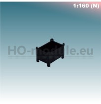 Blechkiste für Schrott