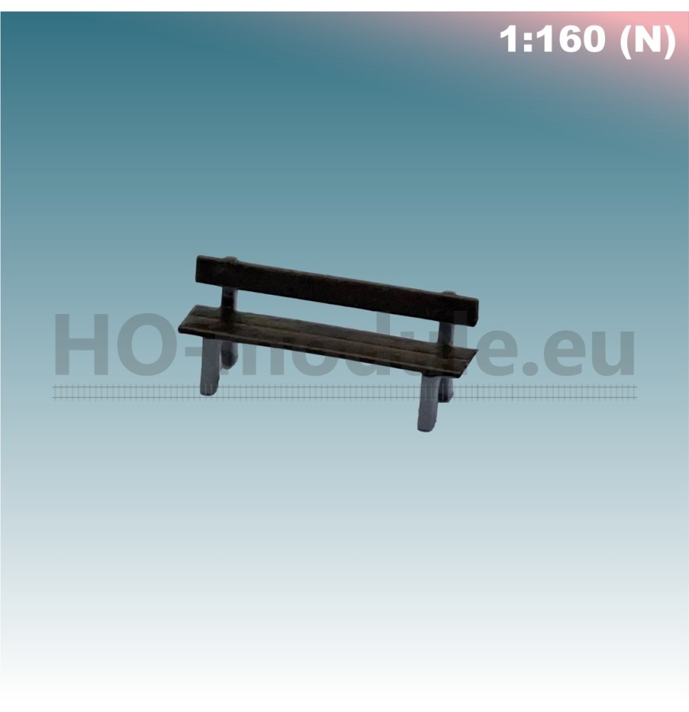 Sitzbank Beton/Holz I