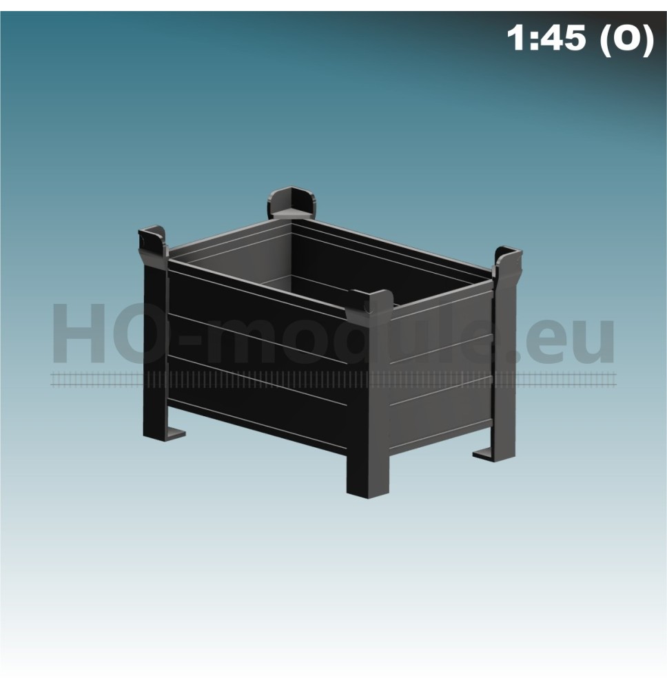 Blechkiste für Schrott