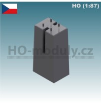 Betonsockel für Lichtsignal