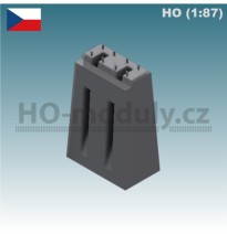 Betonsockel für Zwergsignal