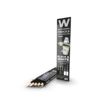 Watercolor Pencil Set – Black And White