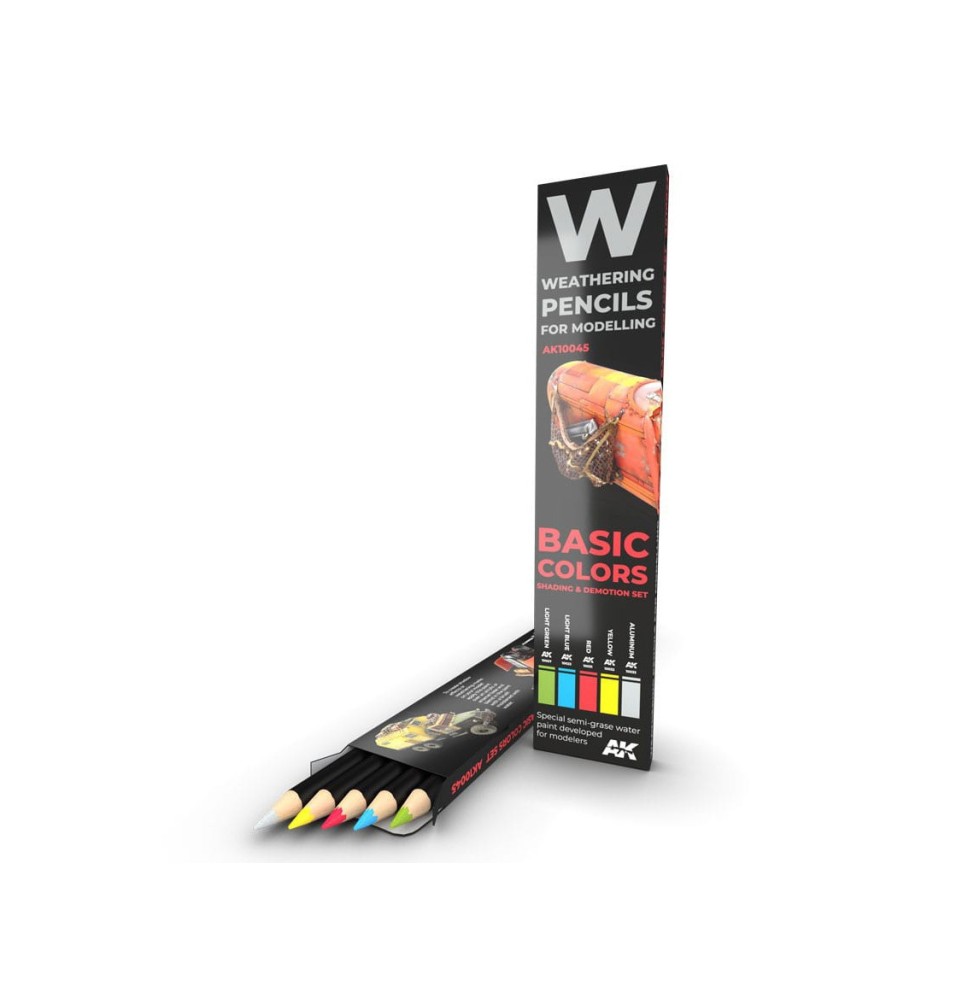 Watercolor Pencil Set – Basic Colors