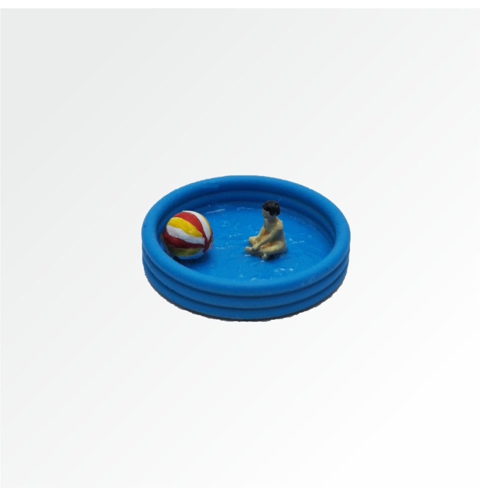 Im Planschbecken – Set mit Figuren