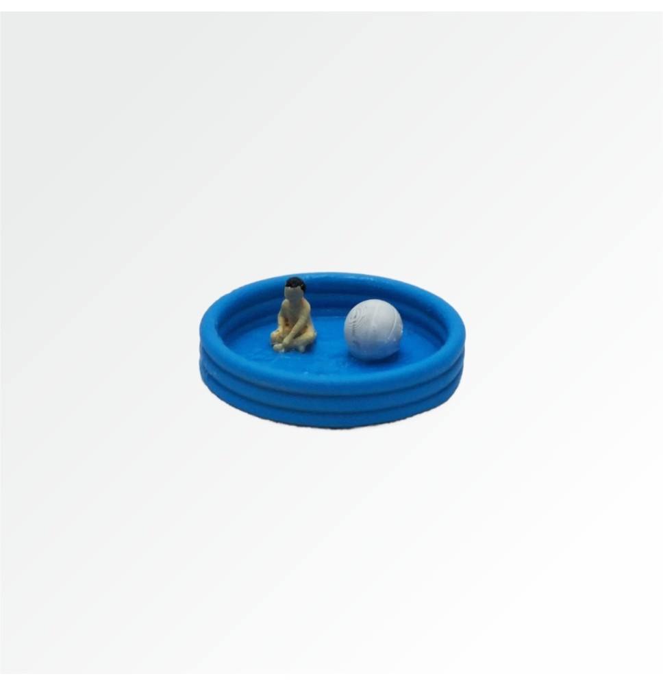 Im Planschbecken – Set mit Figuren