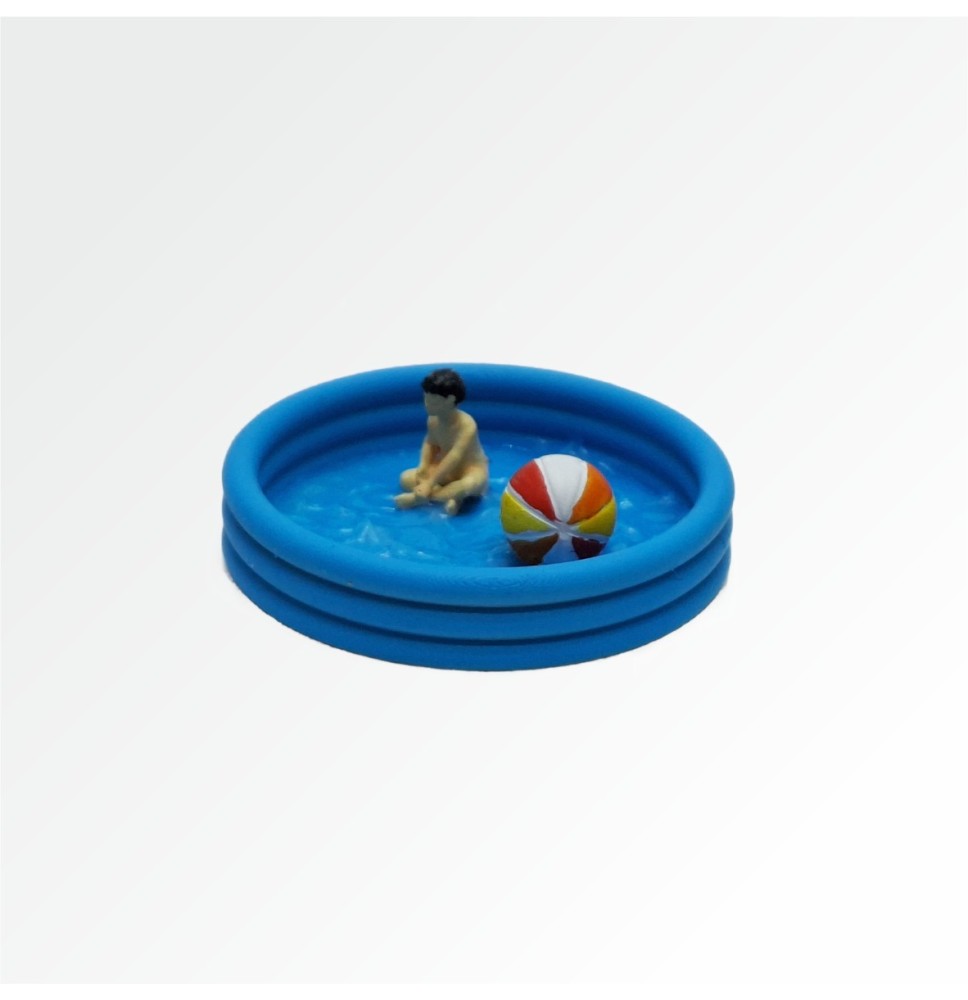 Im Planschbecken – Set mit Figuren