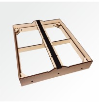 Modulbausatz gerade 60 cm – Endkopfteil E96 / E96