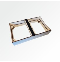 Modulbausatz gerade 30 cm – Endkopfteil F96 / F96